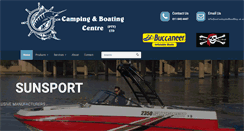 Desktop Screenshot of campingandboating.co.za